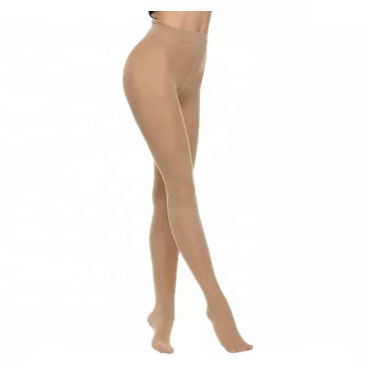 Xianghui Compression Hosiery Women Tights Control Top Stockings 100 Denier 50Den Pantyhose Socks