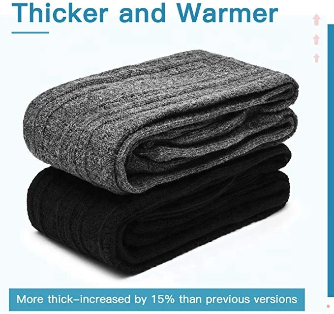 XIANGHUI Girls Extra Long Cotton Thigh High Over the Knee Boot Stockings