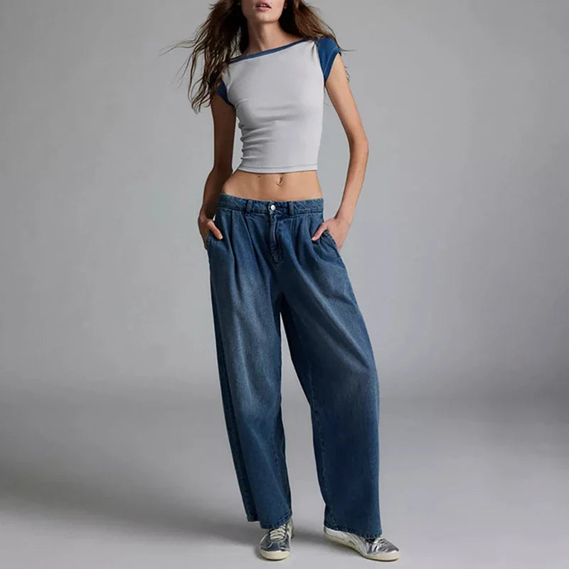 China Manufacturer Casual Womens Blouses Shirts Girl's Slim Short Shirts for Women Short Sleeve Boat Neck Tee